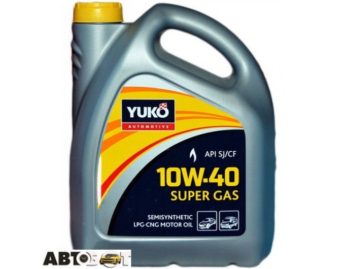 Моторное масло Yuko SUPER GAS 10W-40 5л, цена: 1 505 грн.