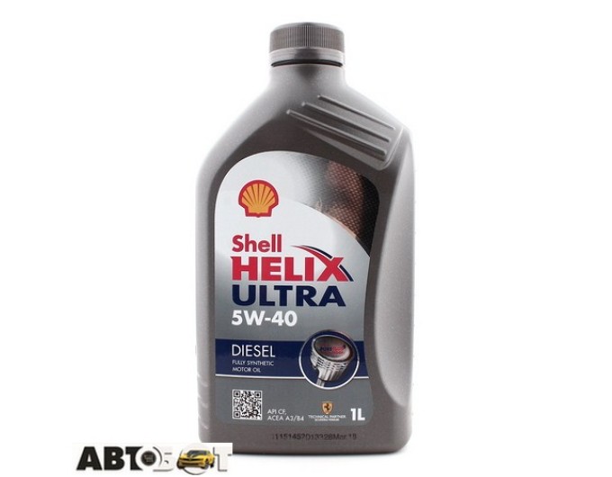 Моторное масло SHELL Helix Ultra Diesel 5W-40 1л, цена: 721 грн.