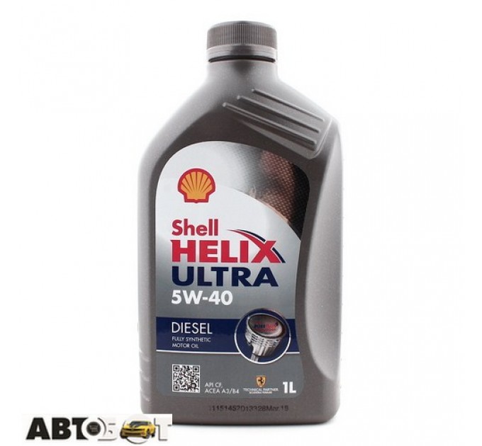  Моторное масло SHELL Helix Ultra Diesel 5W-40 1л