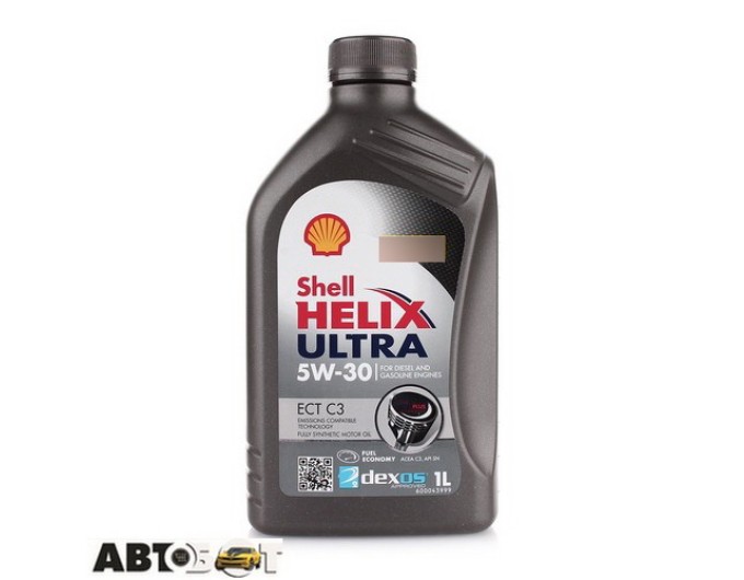Моторное масло SHELL Helix Ultra ECT C3 5W-30 1л, цена: 930 грн.