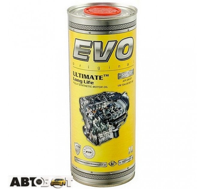 Моторна олива EVO ULTIMATE LongLife 5W-30 1л, ціна: 294 грн.