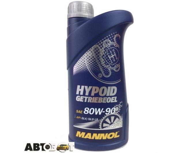 Трансмісійна олива MANNOL HYPOID GETRIEBEOEL 80W-90 1л, ціна: 582 грн.