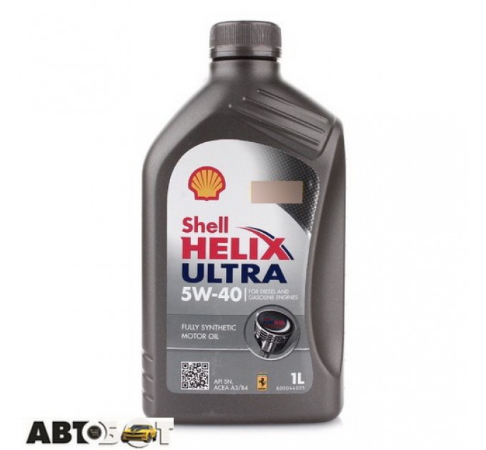  Моторное масло SHELL Helix Ultra 5W-40 1л
