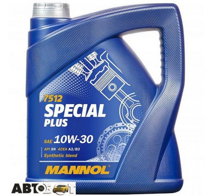 Моторное масло MANNOL SPECIAL PLUS 10W-30 7512 4л, цена: 915 грн.