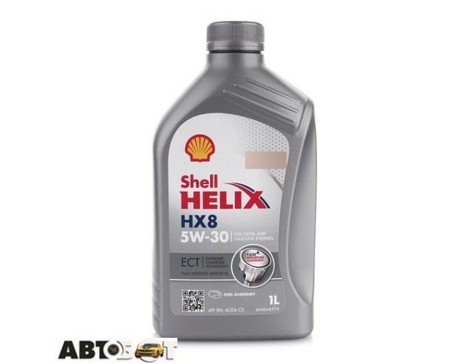 Моторное масло SHELL Helix HX8 ECT C3 5W-30 1л, цена: 759 грн.