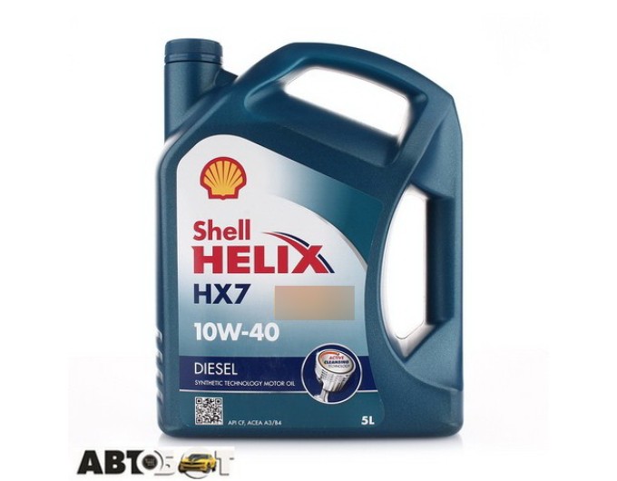 Моторное масло SHELL Helix Diesel HX7 10W-40 5л, цена: 2 210 грн.