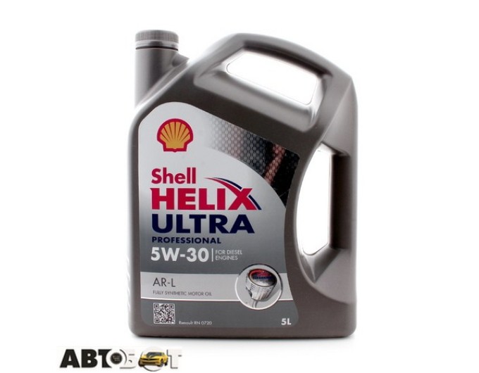 Моторное масло SHELL Helix Ultra Professional AR-L 5W-30 5л, цена: 3 604 грн.