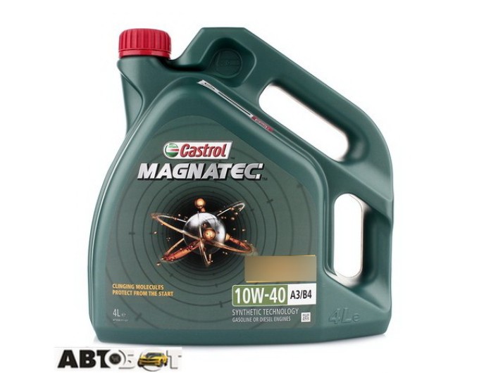 Моторное масло CASTROL Magnatec 10W-40 A3/B4 4л, цена: 1 577 грн.