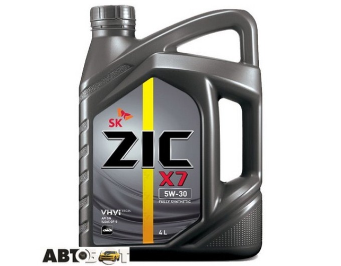 Моторное масло ZIC X7 5W-30 4л, цена: 3 082 грн.