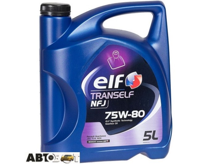 Трансмиссионное масло ELF Tranself NFJ 75W-80 5л, цена: 2 476 грн.