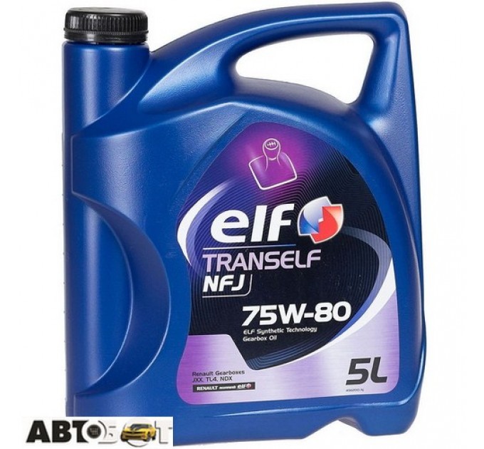  Трансмиссионное масло ELF Tranself NFJ 75W-80 5л