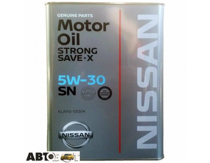 Моторное масло Nissan Strong Save X SN 5W-30 KLAN5-05304 4л, цена: 3 165 грн.