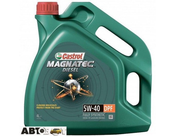 Моторное масло CASTROL Magnatec Diesel 5W-40 DPF 4л, цена: 2 199 грн.