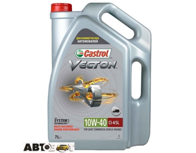 Моторное масло CASTROL VECTON 10W-40 LCV 7л, цена: 1 191 грн.