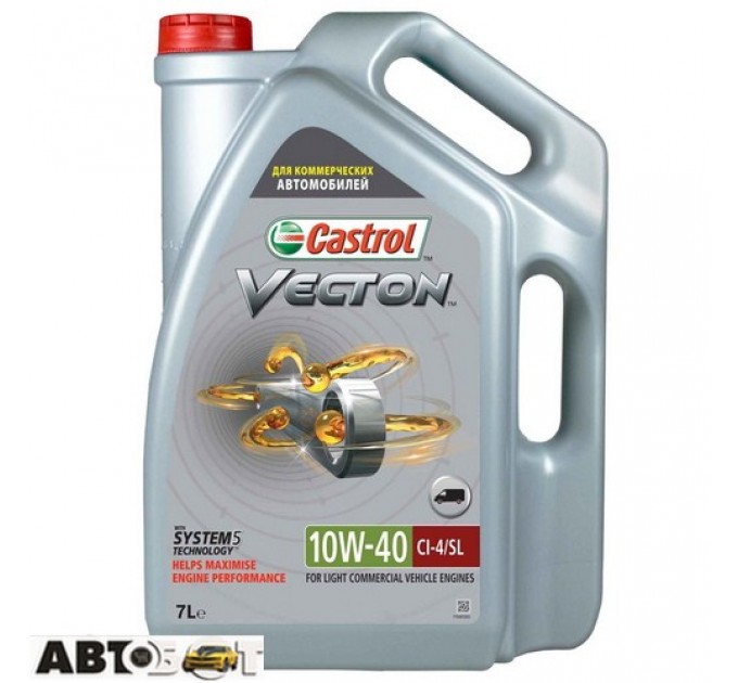 Моторное масло CASTROL VECTON 10W-40 LCV 7л, цена: 1 089 грн.