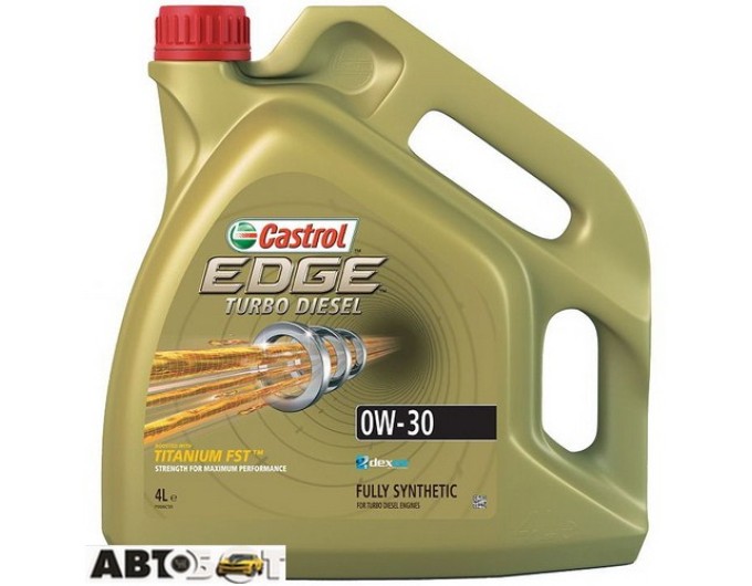 Моторное масло CASTROL Edge Titanium FST Turbo Diesel 0W-30 4л, цена: 2 908 грн.
