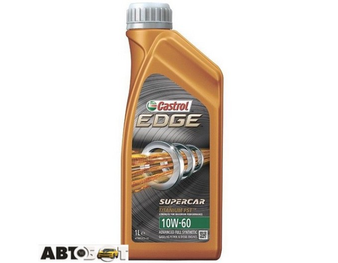 Моторное масло CASTROL EDGE Titanium FST SUPERCAR 10W-60 1л, цена: 841 грн.