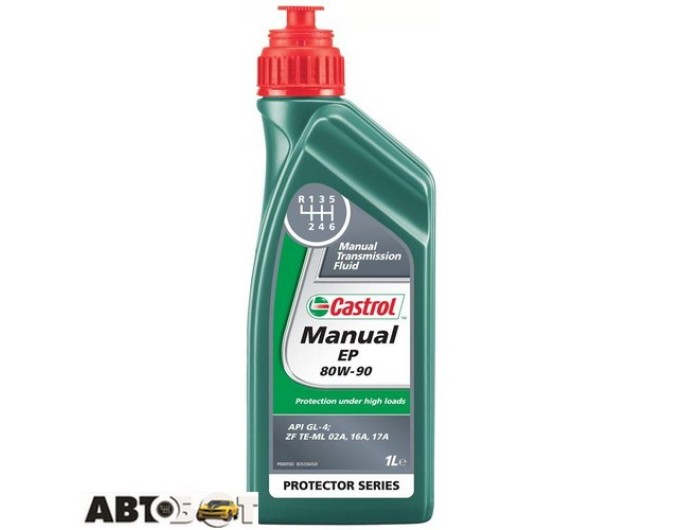 Трансмісійна олива CASTROL Manual EP 80W-90 1л, ціна: 297 грн.