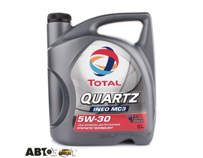 Моторное масло TOTAL Quartz INEO MC3 5W-30 5л, цена: 2 237 грн.