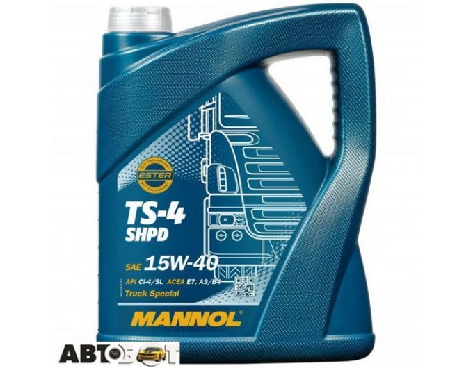 Моторное масло MANNOL TRUCK SP SHPD TS-4 15W-40 Extra 7л, цена: 3 296 грн.