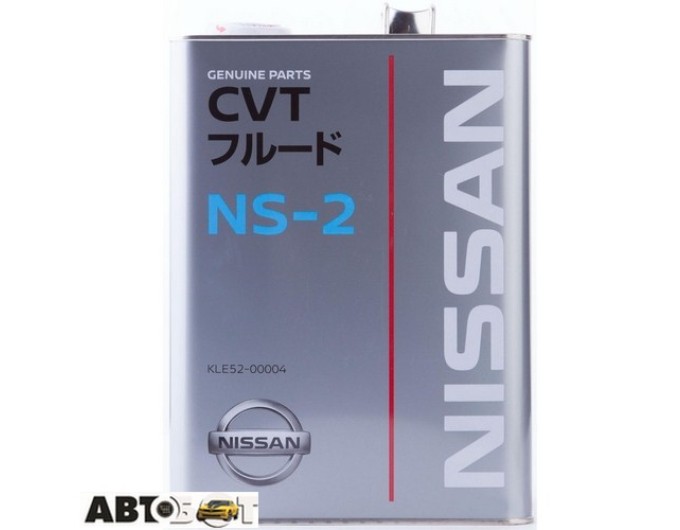 Трансмісійна олива Nissan CVT NS-2 KLE52-00004 4л, ціна: 4 411 грн.