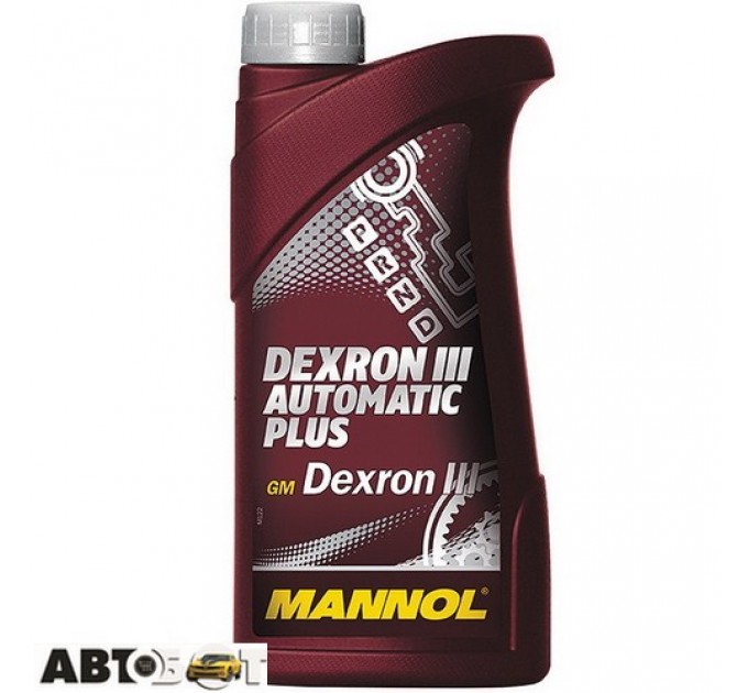  Трансмиссионное масло MANNOL AUTOMATIC PLUS ATF DEXRON III 1л