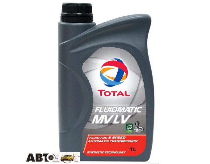 Трансмиссионное масло TOTAL FLUIDMATIC MV LV 1л, цена: 551 грн.