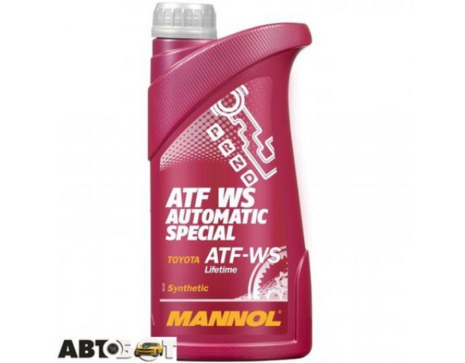 Трансмиссионное масло MANNOL ATF WS AUTOMATIC SPECIAL 1л, цена: 555 грн.