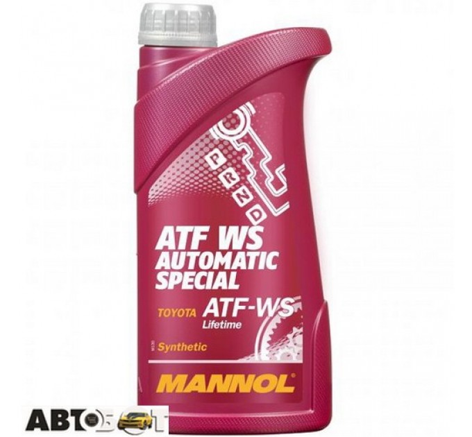  Трансмиссионное масло MANNOL ATF WS AUTOMATIC SPECIAL 1л
