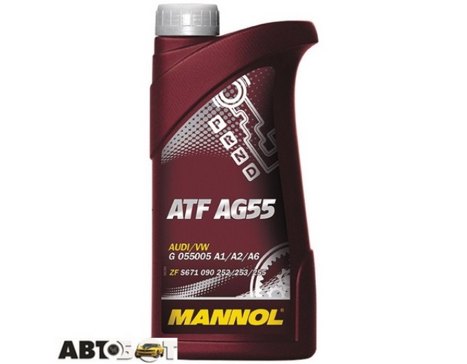 Трансмісійна олива MANNOL ATF AG55 1л, ціна: 888 грн.