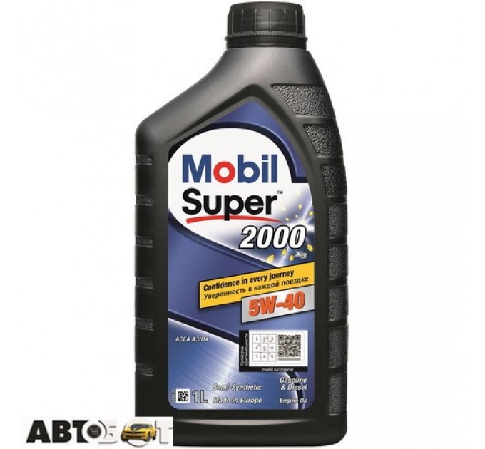 Моторное масло MOBIL Super 2000 X3 5W-40 1л, цена: 326 грн.