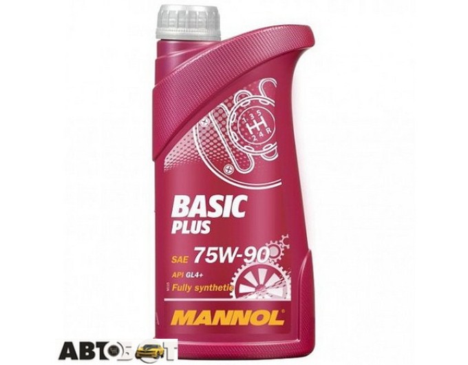 Трансмісійна олива MANNOL BASIC Plus Getriebeoel 75W-90 1л, ціна: 728 грн.