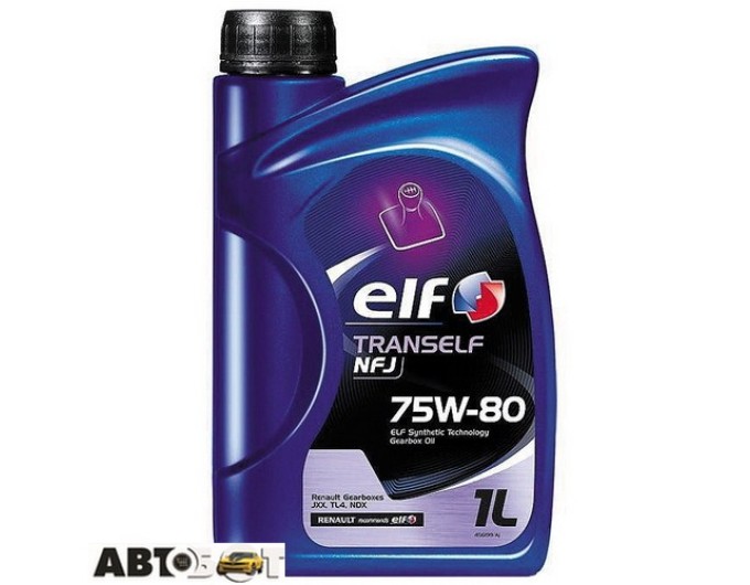 Трансмісійна олива ELF Tranself NFJ 75W-80 1л, ціна: 452 грн.