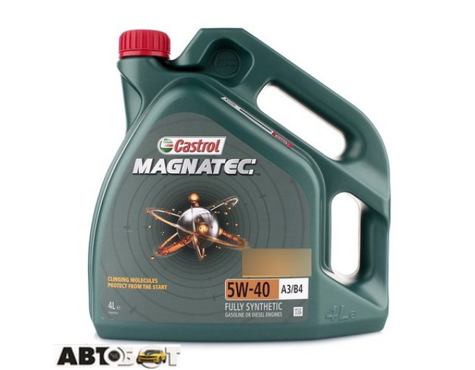 Моторное масло CASTROL Magnatec 5W-40 A3/B4 4л, цена: 1 983 грн.