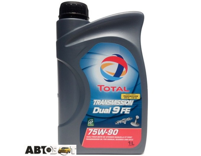 Трансмиссионное масло TOTAL TRANSMISSION DUAL 9 FE 75W-90 1л, цена: 935 грн.