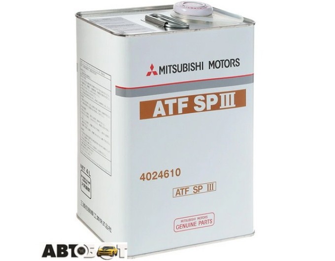 Трансмиссионное масло Mitsubishi DiaQueen ATF SP-III (4024610) 4л, цена: 2 789 грн.