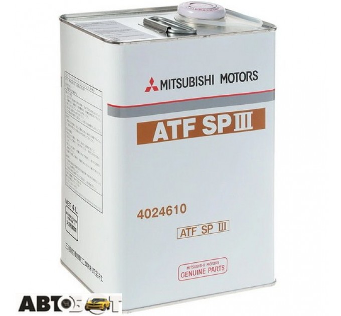  Трансмиссионное масло Mitsubishi DiaQueen ATF SP-III (4024610) 4л