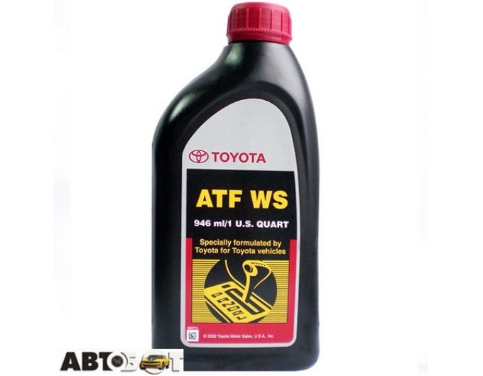 Трансмиссионное масло Toyota ATF WS 00289-ATFWS 946мл, цена: 804 грн.