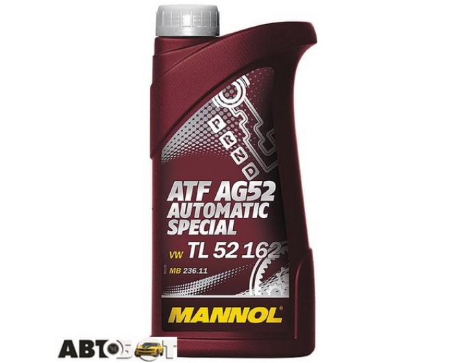 Трансмісійна олива MANNOL ATF AG52 1л, ціна: 493 грн.