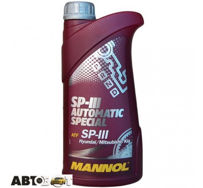  Трансмиссионное масло MANNOL TYPE SP-III AUTOMATIC SPECIAL 1л