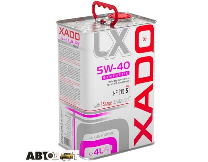 Моторное масло XADO Luxury Drive 5W-40 XA 20274 4л, цена: 2 631 грн.