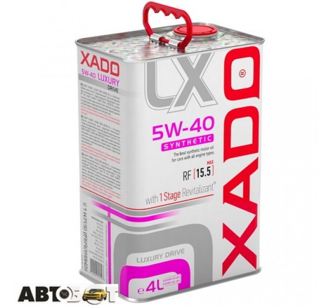  Моторное масло XADO Luxury Drive 5W-40 XA 20274 4л