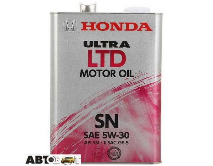 Моторное масло Honda Ultra LTD 5W-30 0821899974 4л, цена: 3 082 грн.