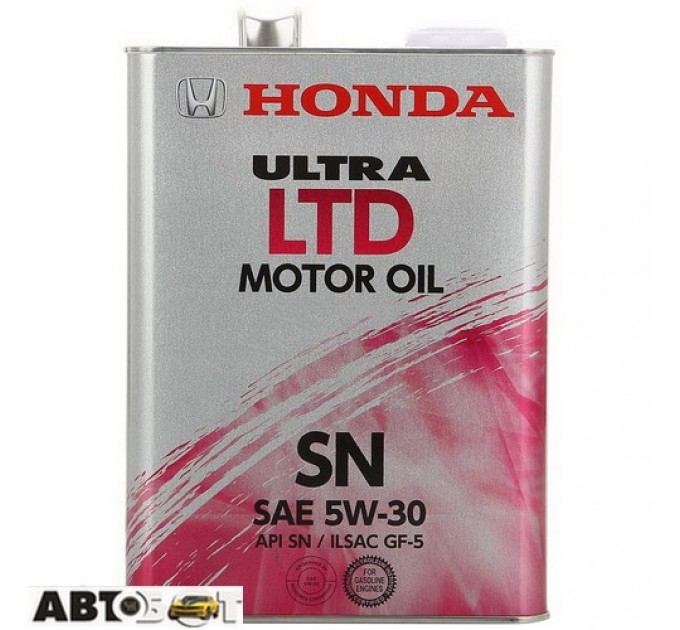 Моторное масло Honda Ultra LTD 5W-30 0821899974 4л, цена: 1 695 грн.