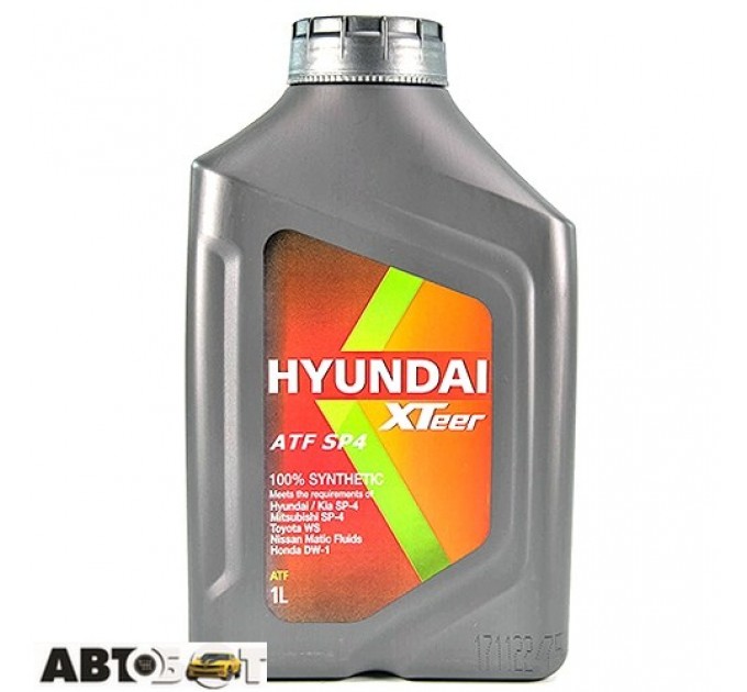  Трансмиссионное масло Hyundai XTeer ATF SP-4 1л