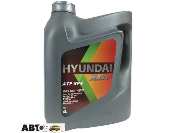 Трансмиссионное масло Hyundai XTeer ATF SP-4 4л, цена: 1 395 грн.