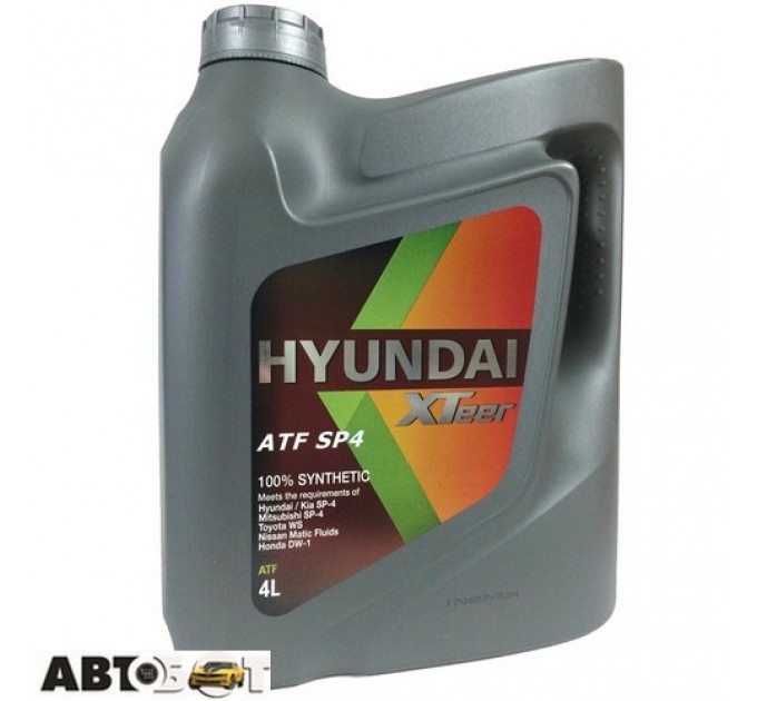  Трансмиссионное масло Hyundai XTeer ATF SP-4 4л