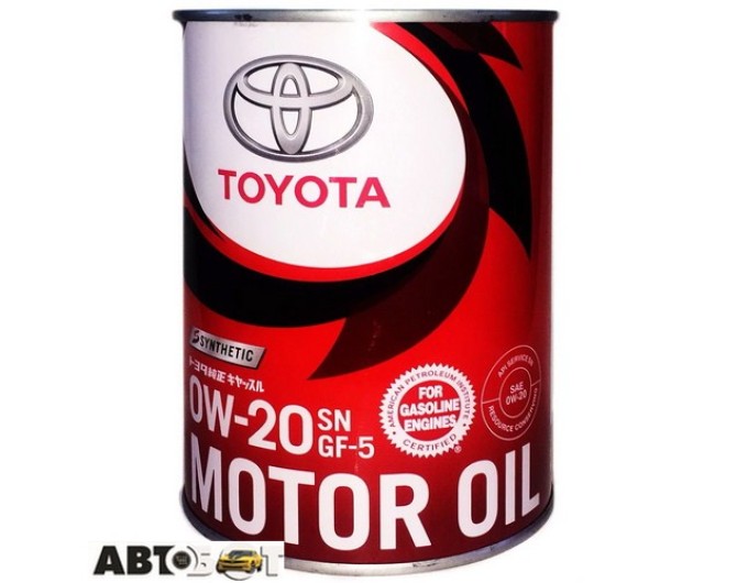 Моторное масло Toyota Motor Oil 0W-20 08880-12606 1л, цена: 587 грн.