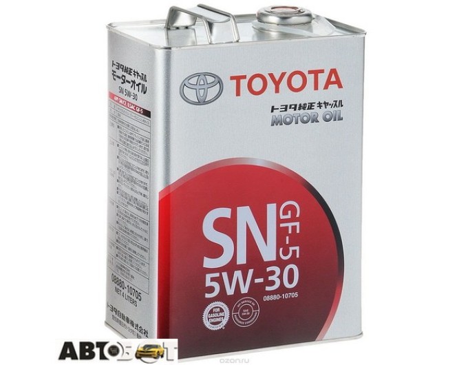 Моторное масло Toyota Motor Oil 5W-30 08880-10705 4л, цена: 2 611 грн.