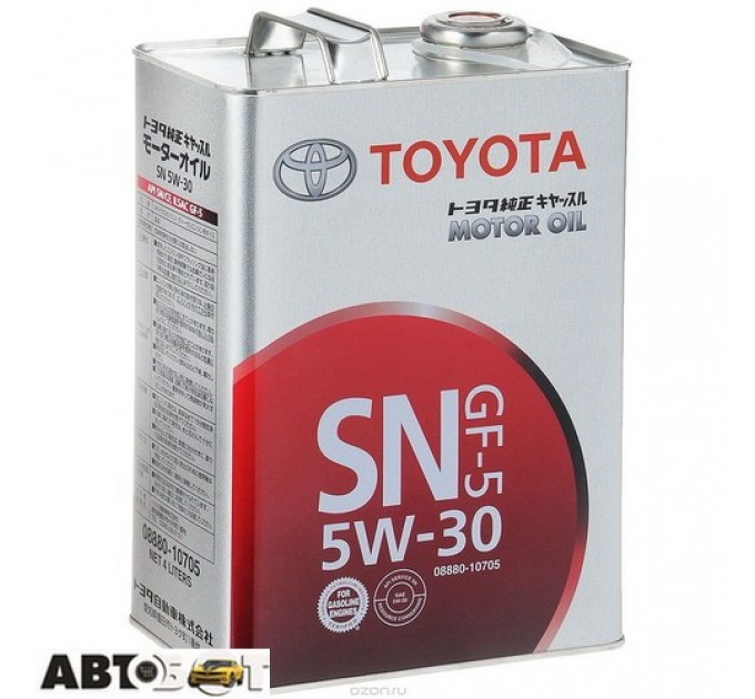 Моторна олива Toyota Motor Oil 5W-30 08880-10705 4л, ціна: 1 527 грн.